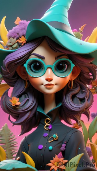 A vivid dynamic scene showcasing a female