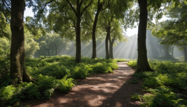 outdoors,day,tree,no humans,shadow,sunlight,grass,plant,nature,scenery,forest,light rays,road,bush,shade,sunbeam,dappled sunlight,path