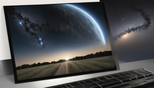 A stunning portrayal of a landscape in a breathtaking outdoors
