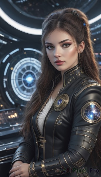 A refreshing image of a female in dynamic scene