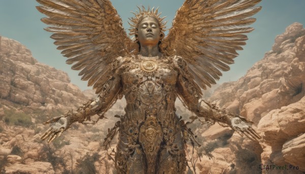 A enchanting day highlighting a male