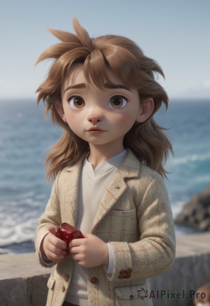 A child captured beautifully in a dynamic day