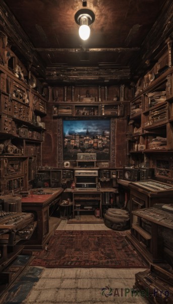 A indoors captured in a enchanting scenery