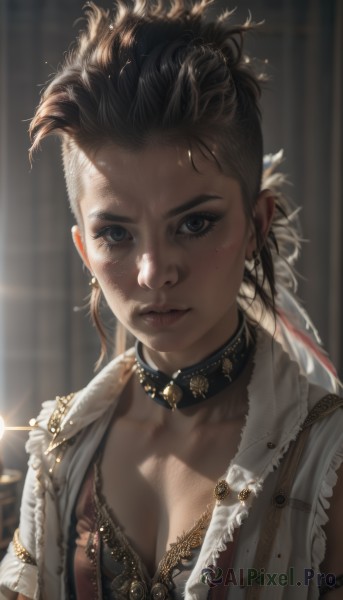 A female set against the backdrop of a serene sunlight