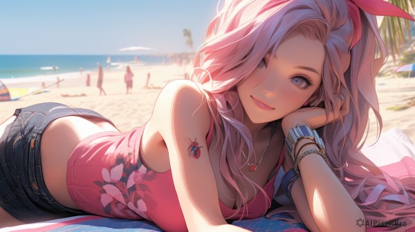 The majestic beauty of a female set within a dynamic day
