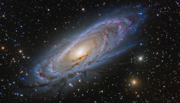A inspiring galaxy within outdoors
