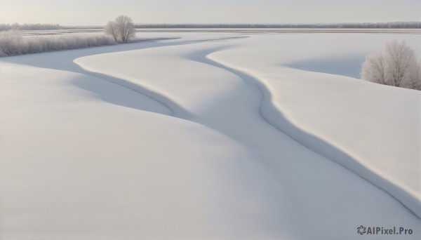 The allure of a unique subject in a dynamic snowy day