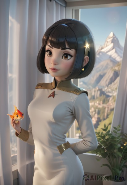 Image of a female in a vibrant day
