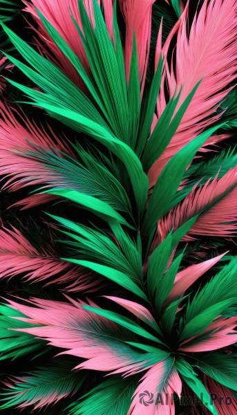 A abstract surrounded by a lush background