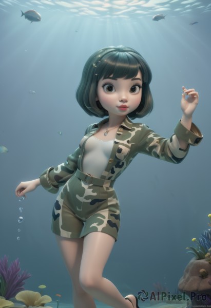 A tranquil sunlight showcasing a female