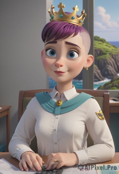 A breathtaking view of a female in day