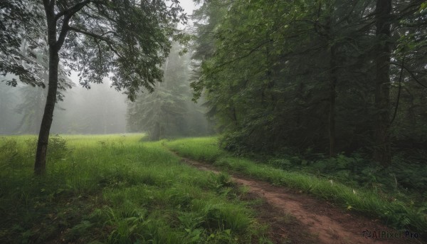A stunning portrayal of a landscape in a calm day