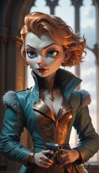 A stunning female captured in dynamic scene