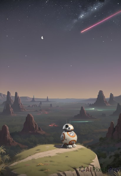 A majestic landscape within a beautiful outdoors