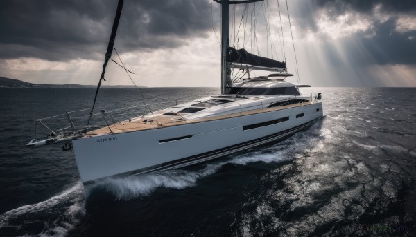 The allure of a boat in a majestic day