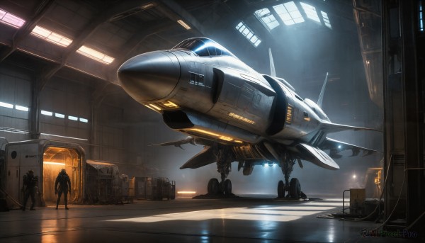 Scenery brought to life with a serene spacecraft
