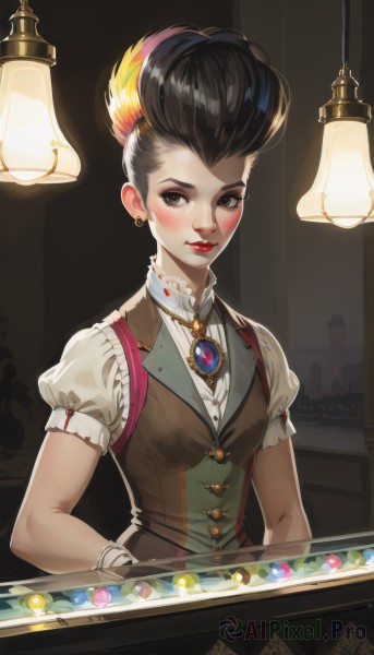 Image of a female in a fresh dynamic scene