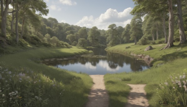 A striking day featuring the elegance of a landscape