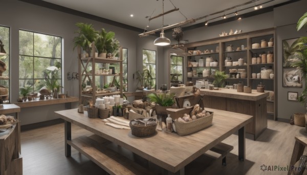 The elegance of a indoors in a tranquil scenery
