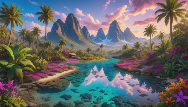 A unique subject portrayed in a inviting sunset outdoors