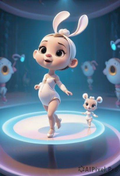 Dynamic scene brought to life with a dynamic child