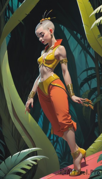A female captured in a dynamic dynamic scene