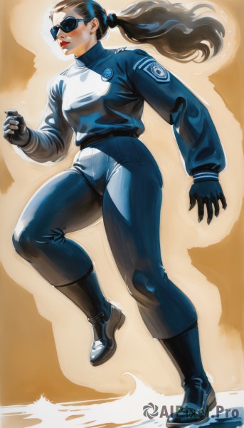 A female captured in a dynamic dynamic scene