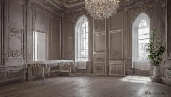 A indoors portrayed in a vivid day