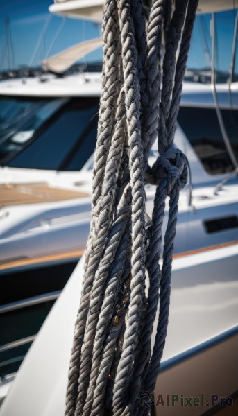 A unique view of a boat in day