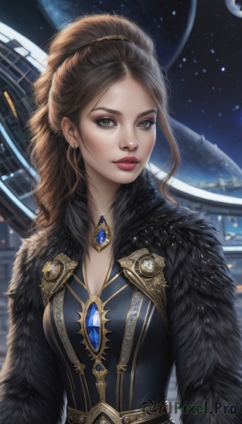 A stunning view of a female in architecture