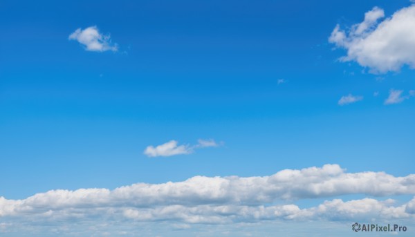 monochrome,outdoors,sky,day,cloud,blue sky,no humans,cloudy sky,scenery,blue theme