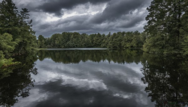 The majestic beauty of a landscape set within a dynamic day