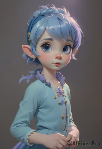 The charm of a child in a bold dynamic scene