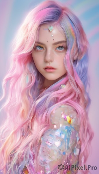 A stunning portrayal of a female in a calm dynamic scene
