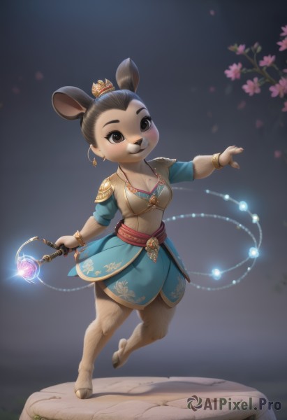 A ethereal outdoors showcasing a female