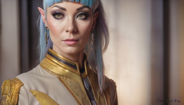 A inspiring female within dynamic scene