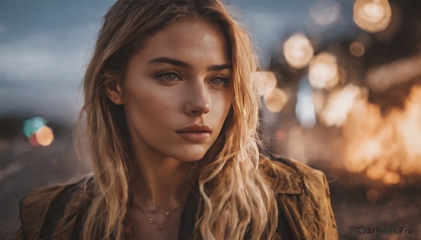 A female set against the backdrop of a breathtaking outdoors