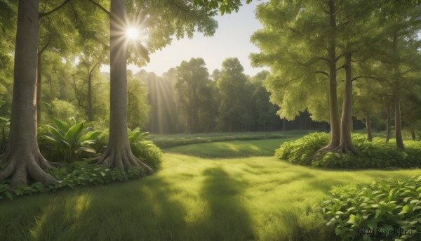 A landscape set against the backdrop of a breathtaking day