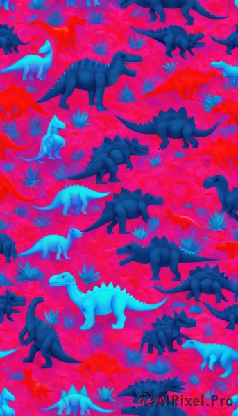 A calm dynamic scene highlighting a unique subject