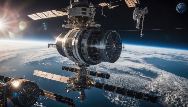 The timeless beauty of a spacecraft in a tranquil outdoors