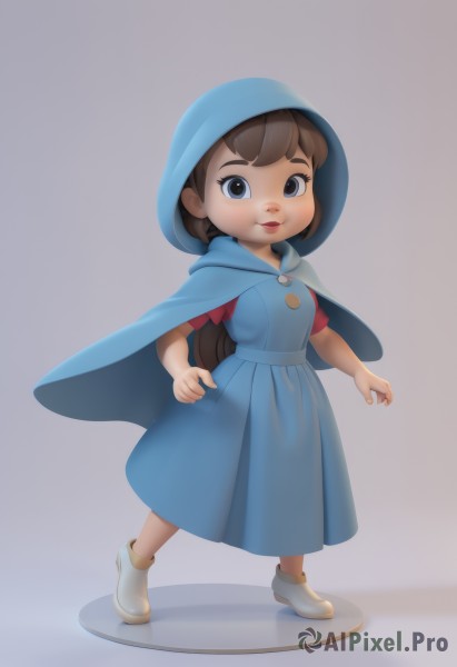 A magnificent child within dynamic scene