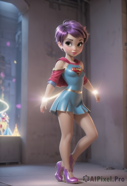 A stunning child within a vivid dynamic scene