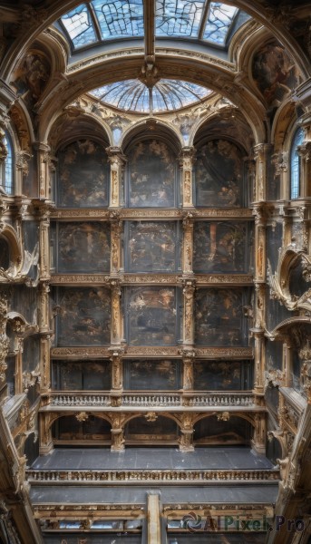 A dynamic view of a indoors in day