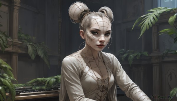 The allure of a female in a dynamic dynamic scene