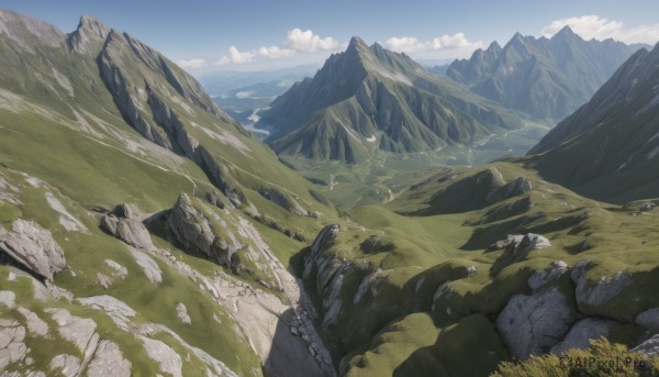 Day brought to life with a serene landscape