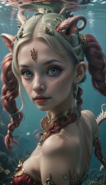 A female captured in a dynamic dynamic scene