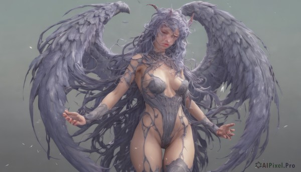 A unique view of a female in dynamic scene