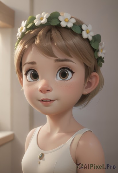 A charming dynamic scene with a child