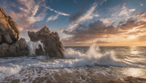 A unique subject captured in a enchanting sunset day
