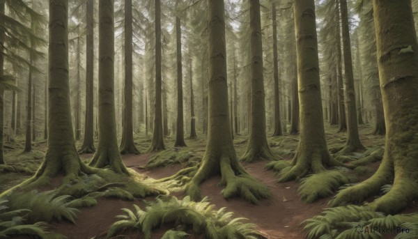 A landscape showcased in a tranquil day